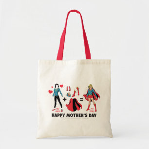 Bolso De Tela Supergirl Mi mamá = Mi Héroe