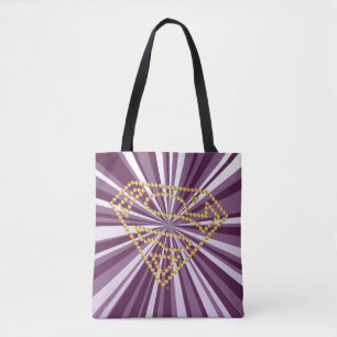 Bolso De Tela Supergirl Studded S-Shield