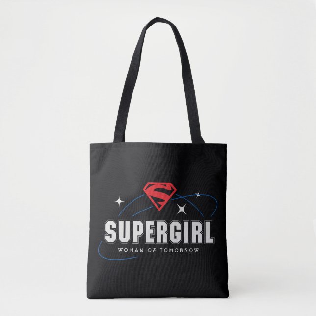 Bolso De Tela Supergirl Woman of Tomorrow (Anverso)