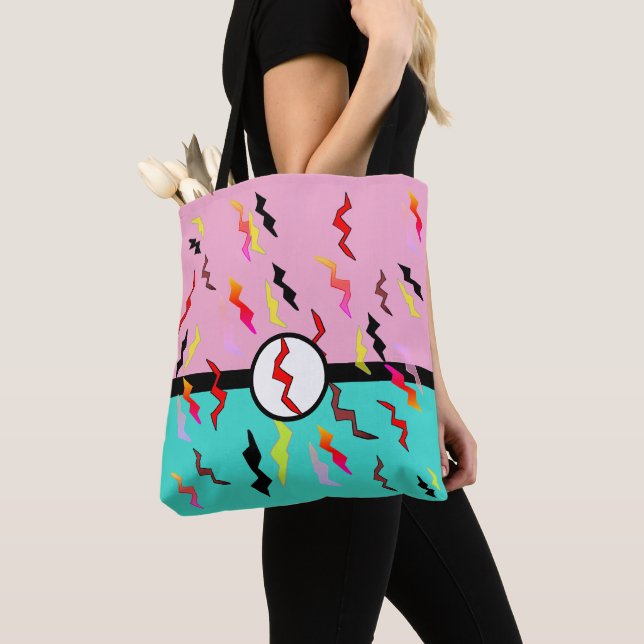 Bolso De Tela Superhéroe de todas las cosas Pernos de iluminació (Detalle)