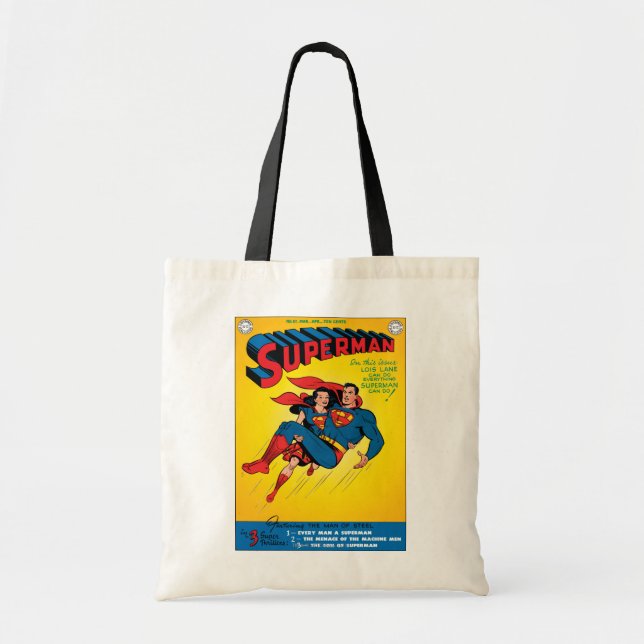 Bolso De Tela Superman #57 (Frente)