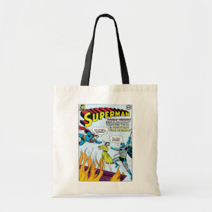 Bolso De Tela Superman (doble rasgo con Batman)
