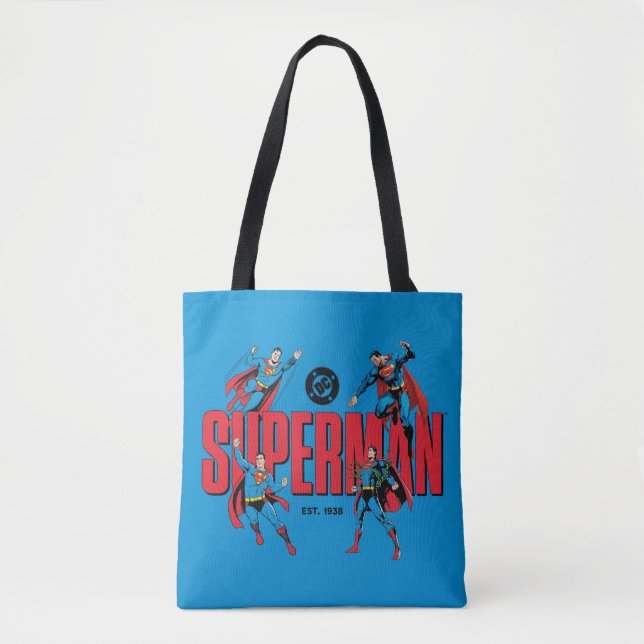 Bolso De Tela Superman Legends Forever Graphic (Anverso)