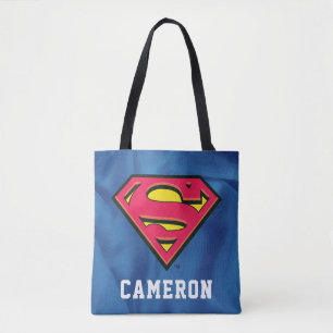 Bolso De Tela Superman S-Shield personalizado   Logo clásico