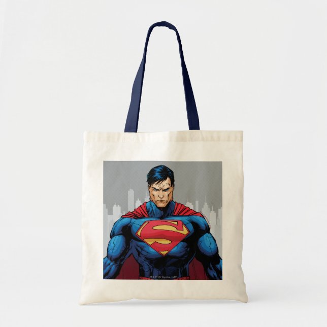 Bolso De Tela Superman Standing (Frente)