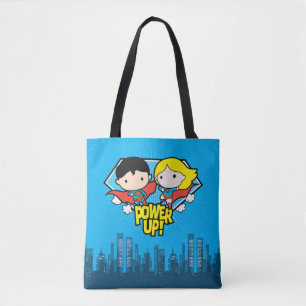 Bolso De Tela ¡Superman y Superchica Caliza!