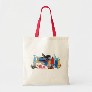Bolso De Tela SuperMascotas Patrullando Metropolis