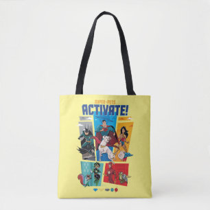 Bolso De Tela SuperMascotas y Liga de Justicia - ¡Activa!