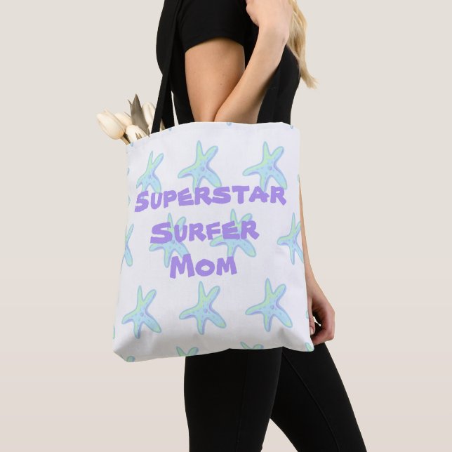 Bolso De Tela Superstar Surfer Mom Starfish (Detalle)