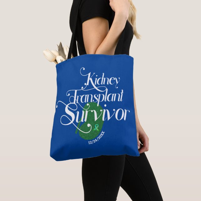 Bolso De Tela Superviviente del trasplante renal (Detalle)