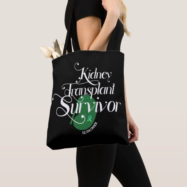 Bolso De Tela Superviviente del trasplante renal (Detalle)