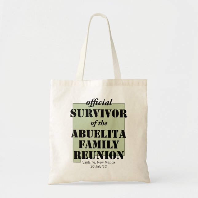 Bolso De Tela Superviviente oficial (verde) (Frente)