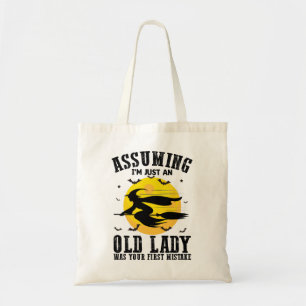Bolso De Tela Suponiendo que soy solo una anciana fue tu primera