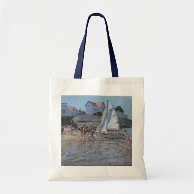 Bolso De Tela Sur blanco Mer Francia de Palais del velero (Frente)