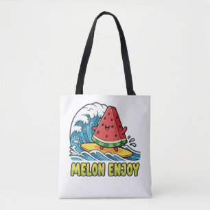 Bolso De Tela Surf y Snack