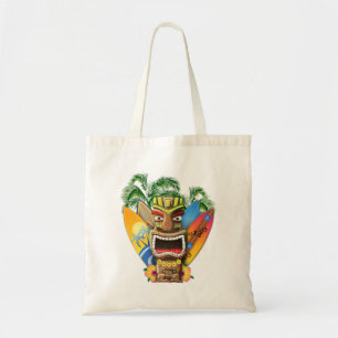 Bolso De Tela Surfing Hawai Tiki