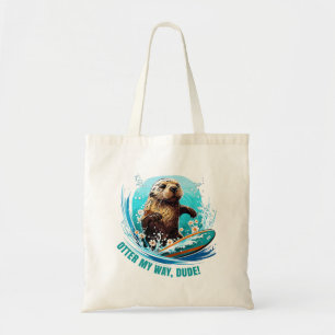 Bolso De Tela Surfing Otter 841 Otter My Way Dude California Ott