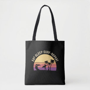 Bolso De Tela Surfing Retro