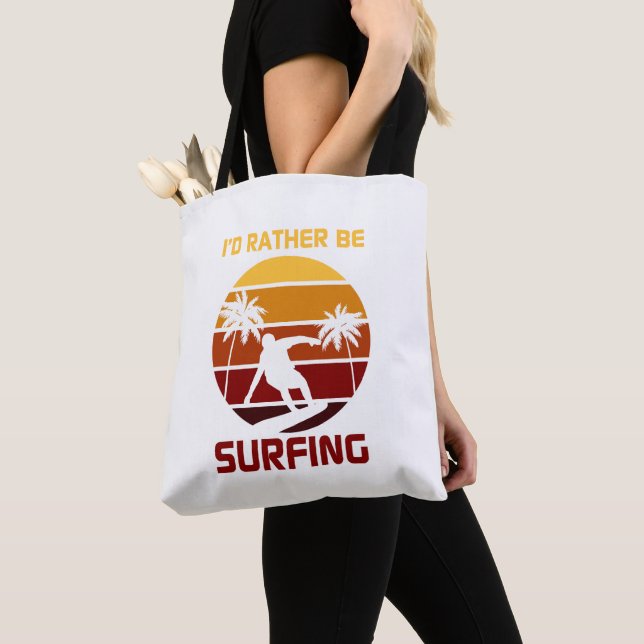 Bolso De Tela Surfing Totebag (Detalle)