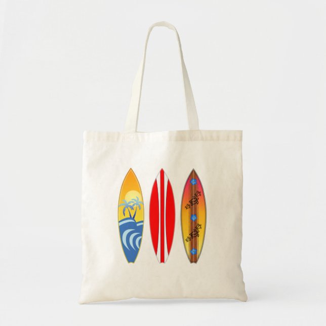 Bolso De Tela Surfing Vintage (Frente)