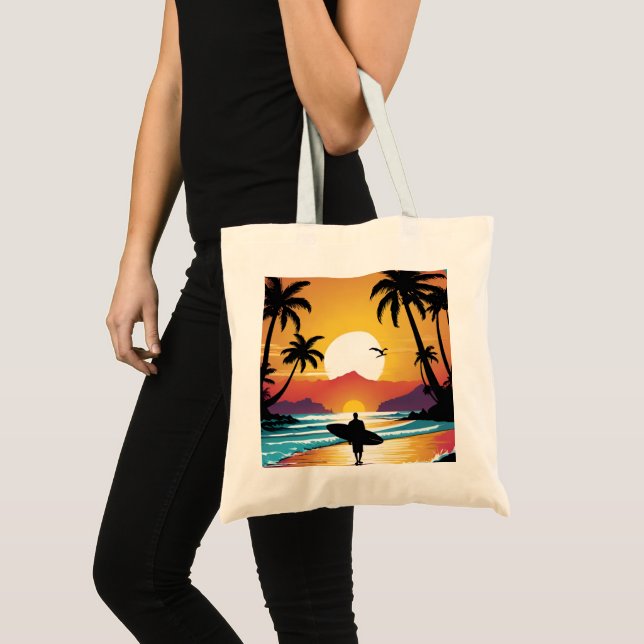 Bolso De Tela Surfista (Anverso (producto))