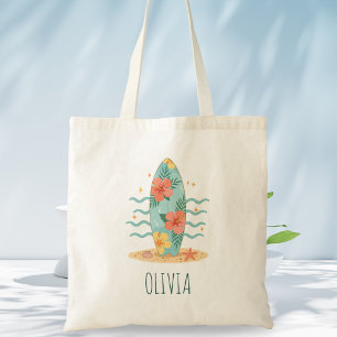 Bolso De Tela Surfista Tropical – Sueños de Hibisco