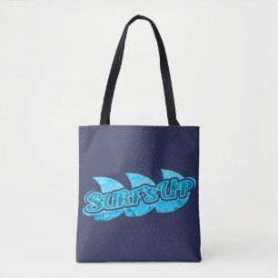 Bolso De Tela Surf's Up blue surfers