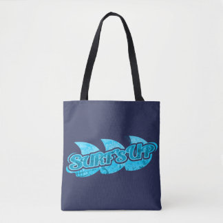 Bolso De Tela Surf's Up blue surfers
