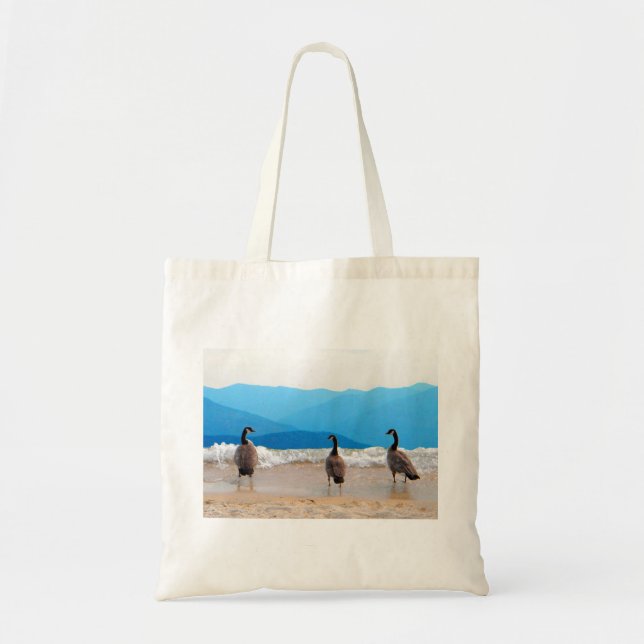 Bolso De Tela ¡Surf's Up! - Geese (Frente)