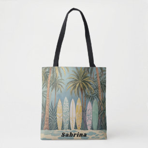 Bolso De Tela Surf's Up, Pastel Style personalizado