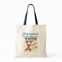 [Surname] Family Research (Wanted Poster)