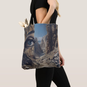Bolso De Tela Surrealismo ocular natural