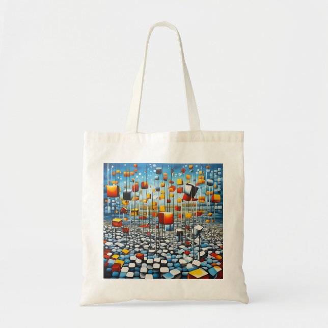 Bolso De Tela Surrealista 11 (Frente)