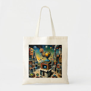 Bolso De Tela Surrealista 22