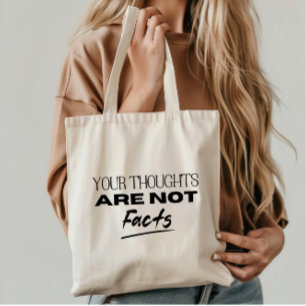 Bolso De Tela Sus Pensamientos No Son Hechos Cita De Soporte De 