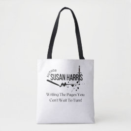 Bolso De Tela Susan Harris Author Tote Bag
