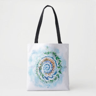 Bolso De Tela Susea Blu Studios Earth Day Tote