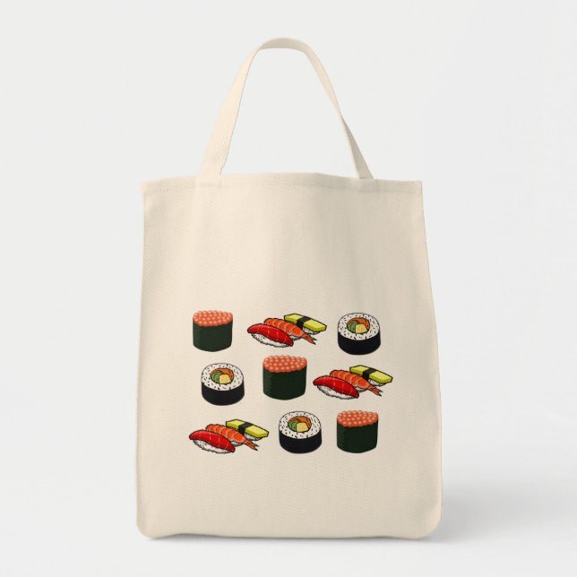 Bolso De Tela Sushi (Frente)
