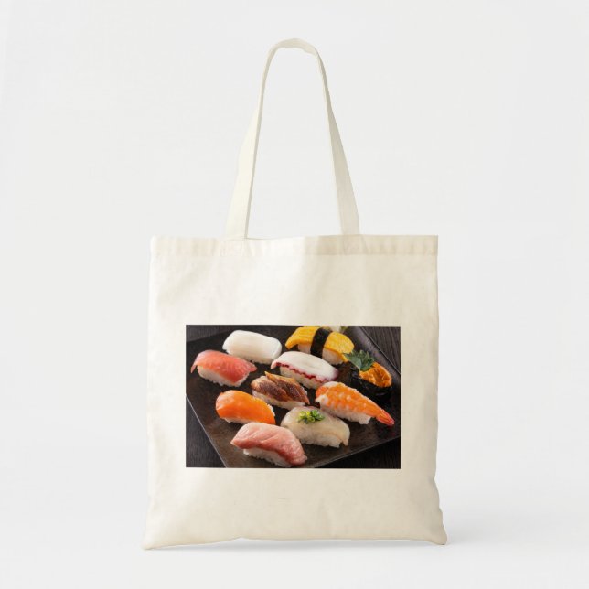 Bolso De Tela Sushi Feast Tote – Ultimate Nigiri Mix (Frente)