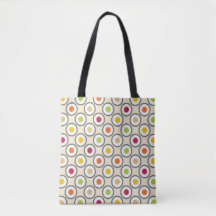 Bolso De Tela Sushi Maki Polka Dots