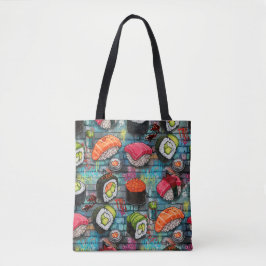 Bolso De Tela Sushi Tote