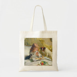 Bolso De Tela Suspender nuestras oraciones a Charles Burton Barb