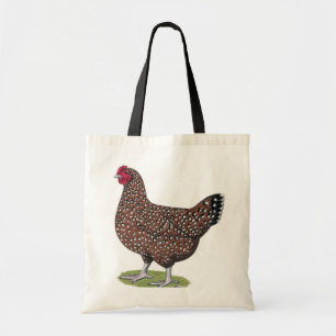 Bolso De Tela Sussex:  Gallina manchada