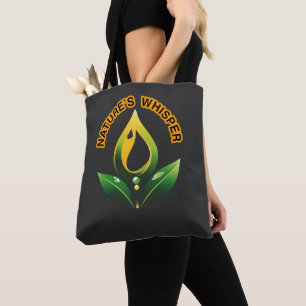 Bolso De Tela “Susurro de la Naturaleza escucha atentamente, com