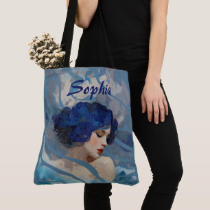 Bolso De Tela Susurros de la Diosa del Océano