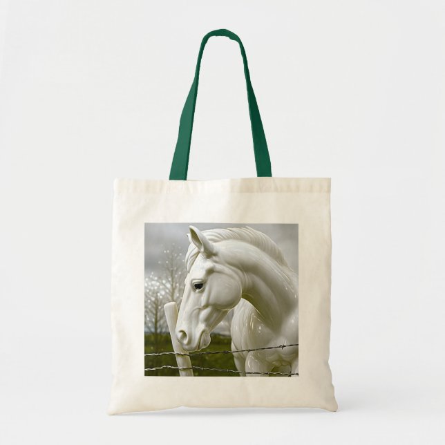 Bolso De Tela Susurros de la Pastura (Frente)