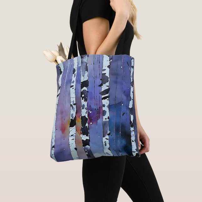 Bolso De Tela Susurros de los bosques de invierno (Detalle)