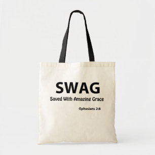 Bolso De Tela SWAG ahorrado con asombrosa gracia