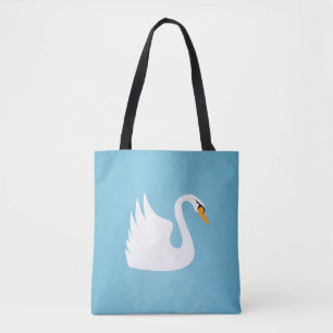 Bolso De Tela Swan