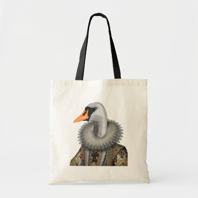 Bolso De Tela Swan isabelino (Frente)